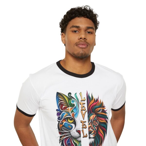 Unisex Cotton Ringer T-Shirt - Image 8