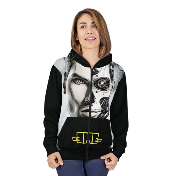 Unisex Zip Hoodie (AOP) - Image 5
