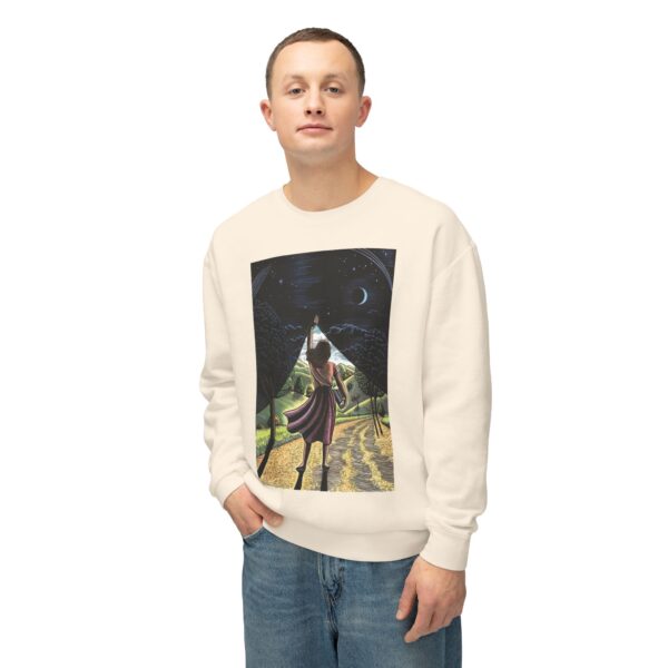 Unisex Lightweight Crewneck Sweatshirt - Image 15