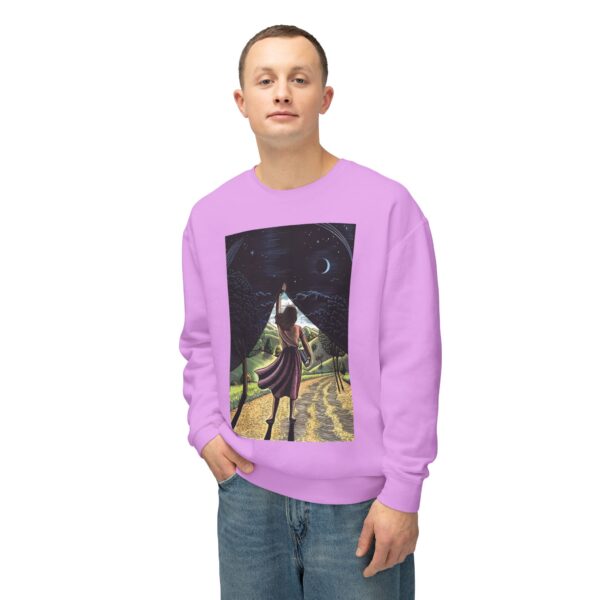 Unisex Lightweight Crewneck Sweatshirt - Image 65