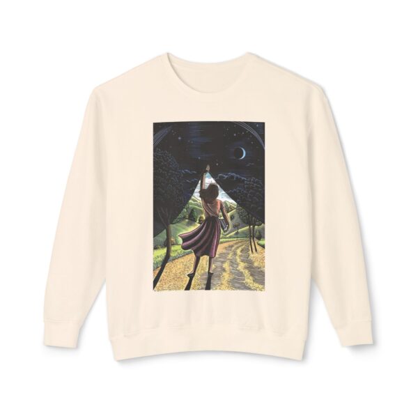 Unisex Lightweight Crewneck Sweatshirt - Image 11