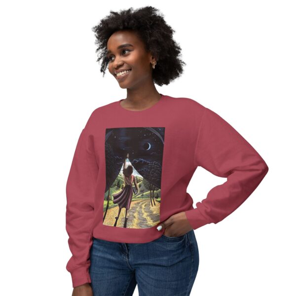 Unisex Lightweight Crewneck Sweatshirt - Image 68